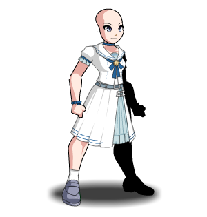 Suisei White Sefuku male