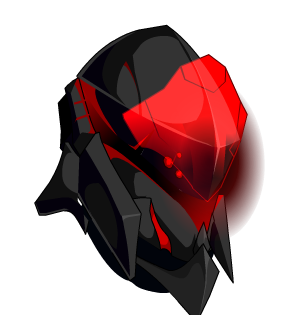 Red Evolved Proto Paragon Helm