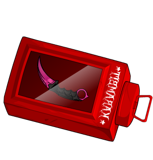 Pink Amazing Knife Recipient