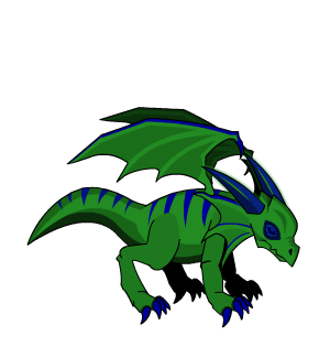 Dragons Azure-Green