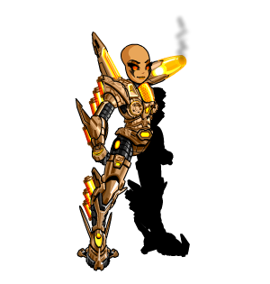 Cyber Fire Avatar male