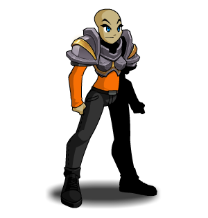 Orange Space Paladin male