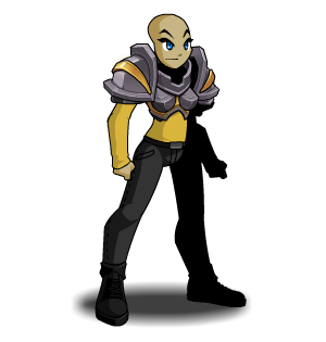 Yellow Space Paladin male