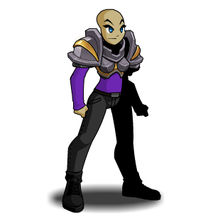 Purple Space Paladin male