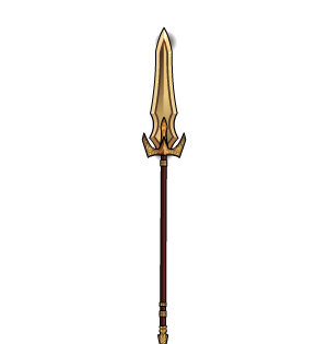 Molten Mayhem Polearm