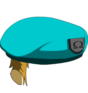 Turquoise Beret