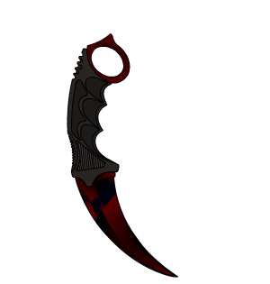 Flip | Red Rust Karambit