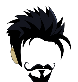 Voltaire Hair Bearded