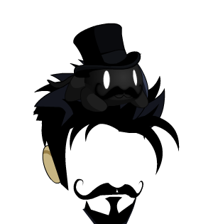 Voltaire Hair Bearded Neko