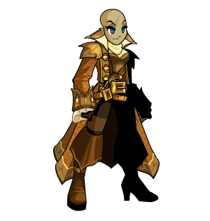 Gold Dragonborn Naval Commander male