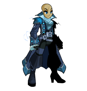 Blue Dragonborn Naval Commander male