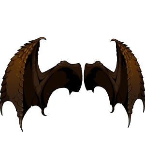 Brown Dragon’s Wings