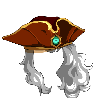 Orange Dragon’s Tricorn + Locks