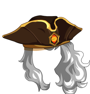 Brown Dragon’s Tricorn + Locks