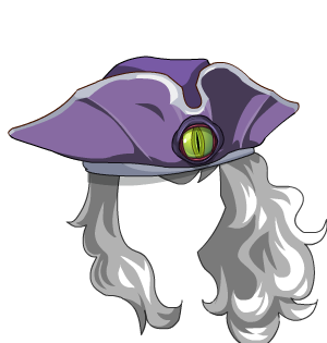 Purple Dragon’s Tricorn + Locks