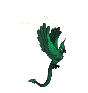 Green Dragon’s Parrot Pet