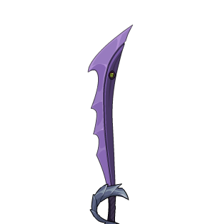 Purple Dragon Scimitar