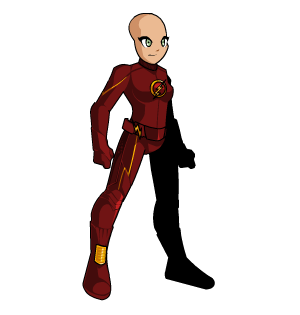 The Flash's Costume female