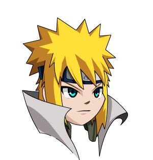 Minato Namikaze Hair 1