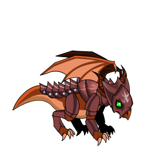 Armored Berserker Baby Dragon