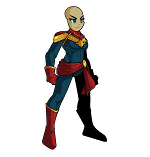 (Rank A) Captain Marvel female