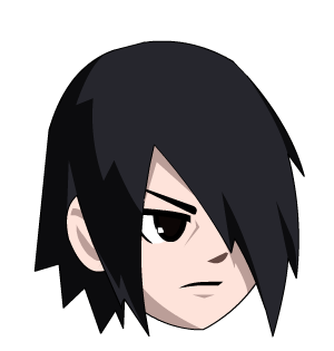 Sasuke C Hair
