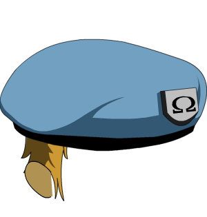 Superiority Blue Beret