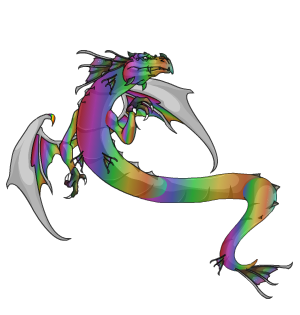 Dragon Rainbow Guardian