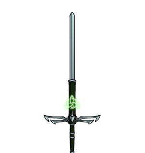 Viridian Twist Sword