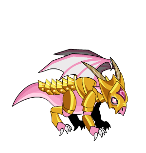 Lovely Armored Dragon