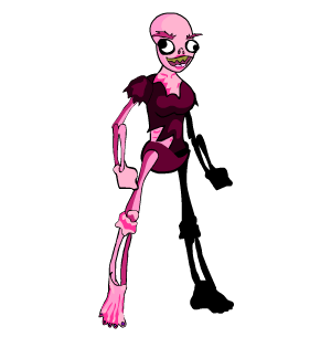 Pink Zombie DerpA male