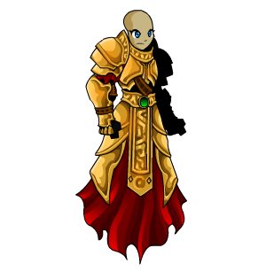 Evolved Golden Priest male