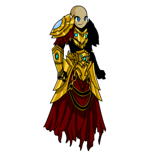 Golden Priest Armor male