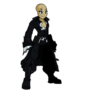 Black PirateMage Armor female