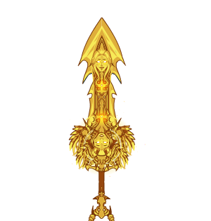 Golden Overfleid Blade (Rarity)