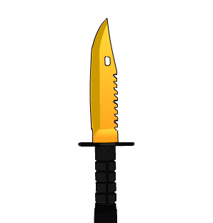 Golden bayonet