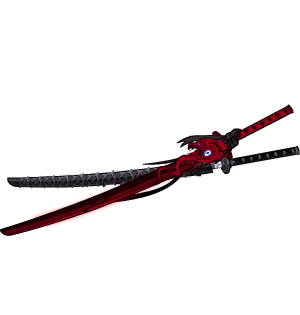 Sheathed Kuro and Oni