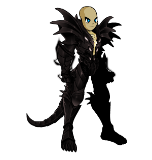 Dark Dragon Defender male