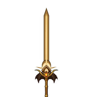 Brown Dragon Star Sword