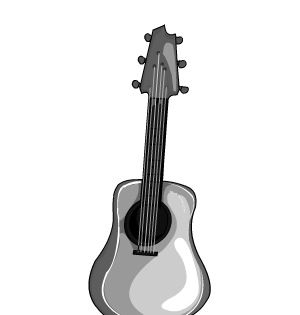 Silver Guitar