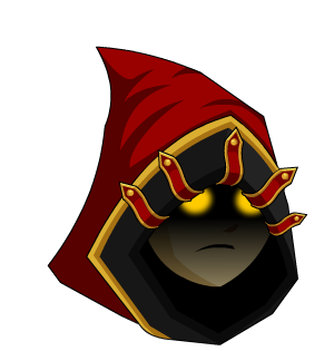 Crimson Pirate Mage Hood