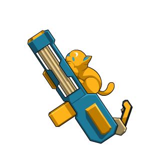 Intergalactic Thief Catling Gun