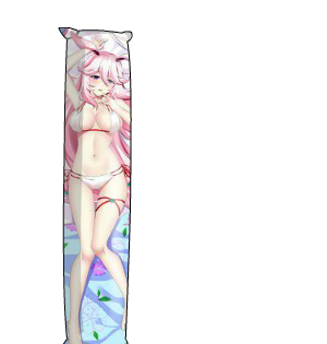 Bunny Girl Body Pillow 2