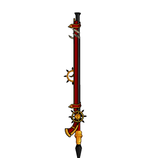 Pirate Mage Flintlock Staff