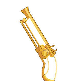 Golden Explorer Pistol