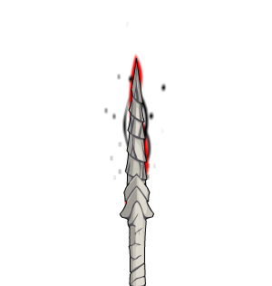 Red Death Bone Knife