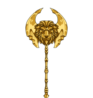 Golden Lion Axe
