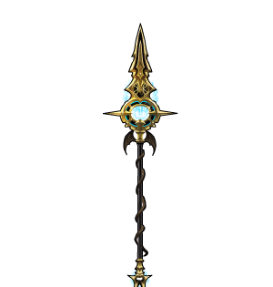 Dual TimeDragon Warrior Spear