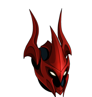 Crimson Knight's Helmet