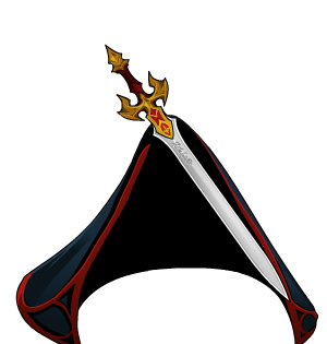 Crimson Knight's Bladed Cape